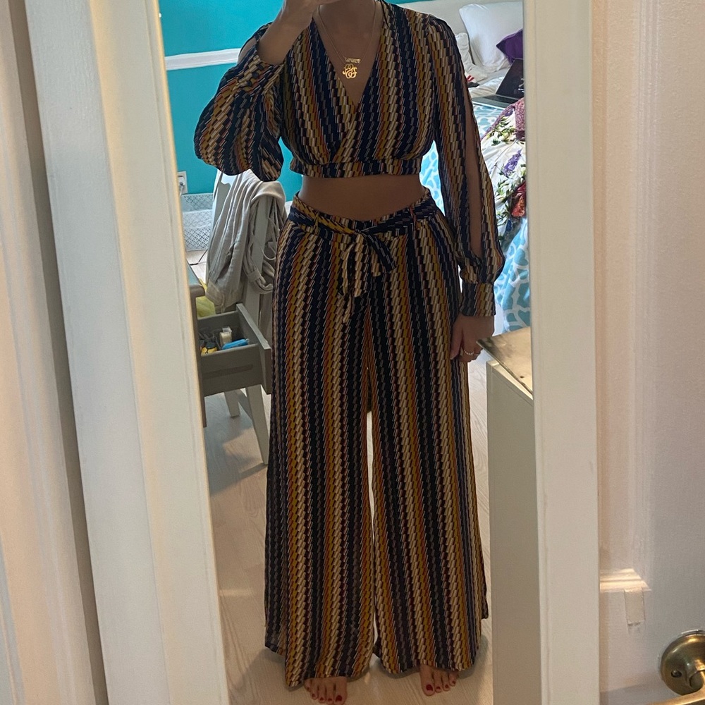 Adorable Boutique Patterned Matching Set